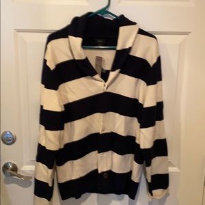 J crew button up sweater